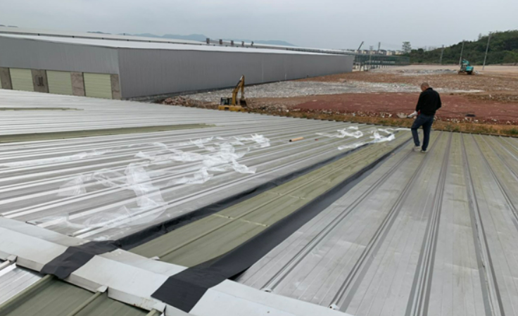 湖里厂房屋面防水维修案例